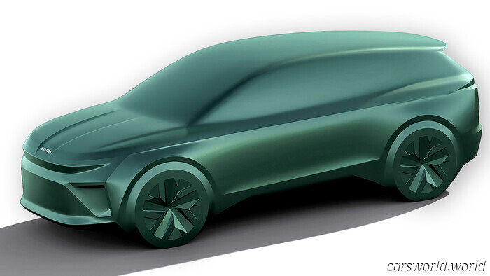 El vagón eléctrico de Škoda se prepara para revolucionar el mercado obsesionado con los SUV | Carscoops